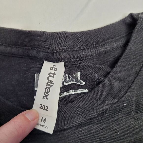 STRANGER THINGS Steve hello ladies black short sleeve graphic t-shirt M - Picture 7 of 9